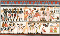 Nubian Chiefs Presenting Gifts to the King of Egypt - Fine Art Print by Ken Welsh