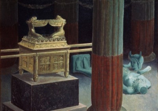 The Idol Broken Down Before the Ark Fine Art Print by James Tissot