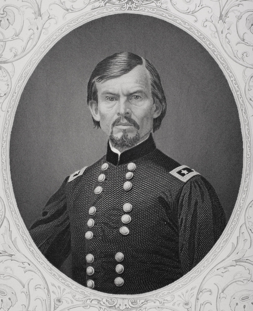 Franz Sigel Union General in Civil War Fine Art Print by Ken Welsh