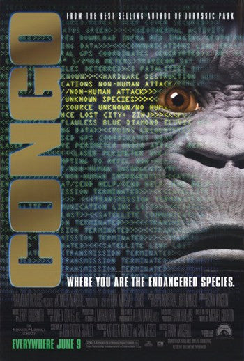 Congo Movie Poster (11 x 17) | Posterazzi