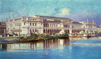 Columbian Exposition Women's Building Watercolor Print by William Whittemore