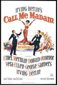 Call Me Madam Movie Poster Print - 27x40 | Posterazzi