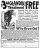 Vintage Patent Medicine Advertisement Poster Print - Baker's Glandol (c. 1920) by Granger Collection