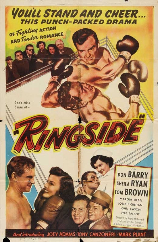Ringside Movie Poster Print (27x40) | Pop Culture Graphics