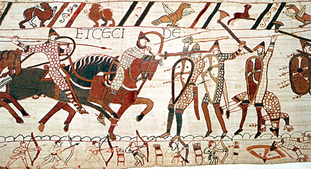 Battle of Hastings 1066 Fine Art Print by Science Source