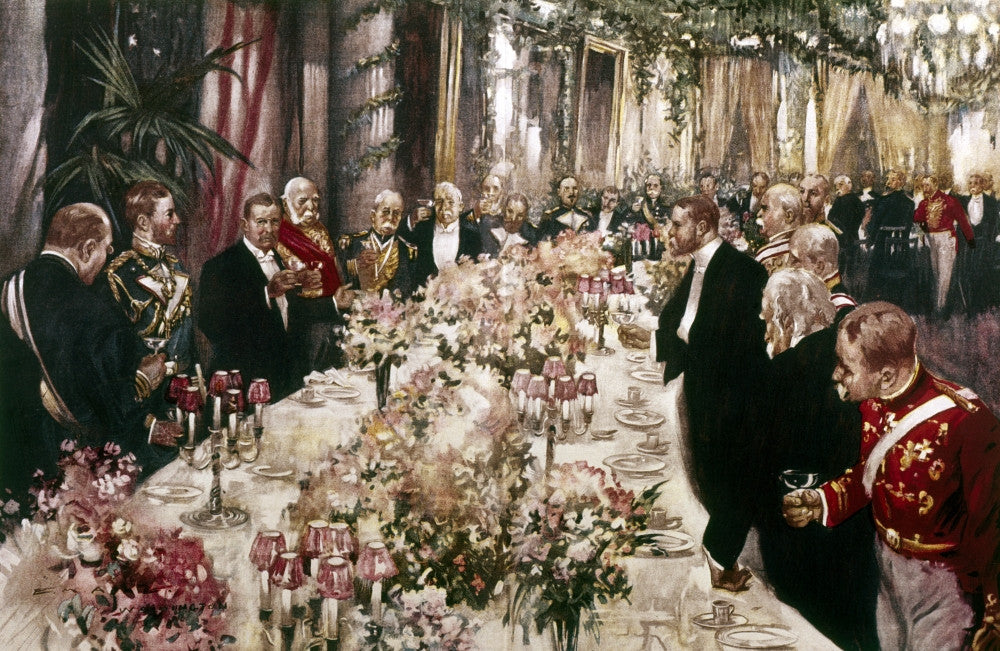 State Dinner at the White House Fine Art Print (1902)