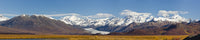 Stunning Composite Panorama of Maclaren Glacier and Alaska Range