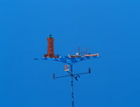 Low Angle View of Weather Vane Fine Art Print by Panoramic Images