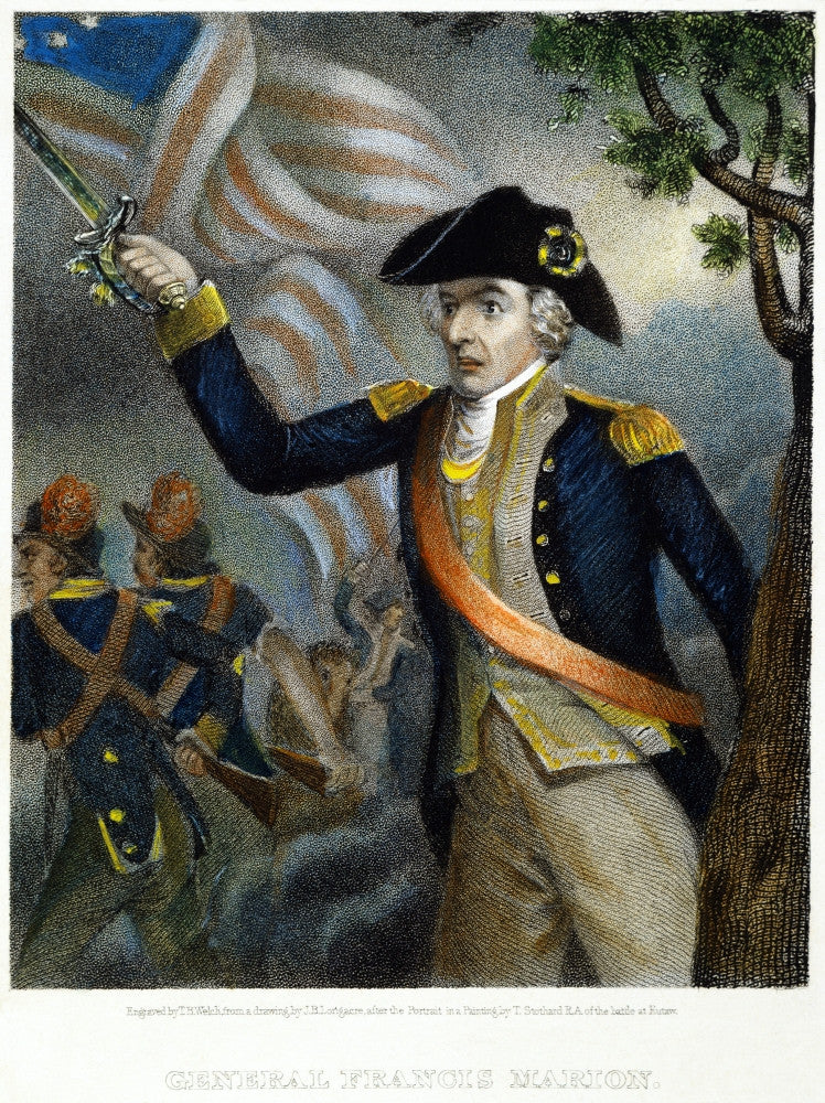 Francis Marion American Revolutionary Commander Fine Art Print