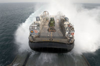 Landing Craft Air Cushion at USS Pearl Harbor Fine Art Print