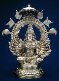 Chamunda Statue Fine Art Print - Guardian Goddess of Mysore