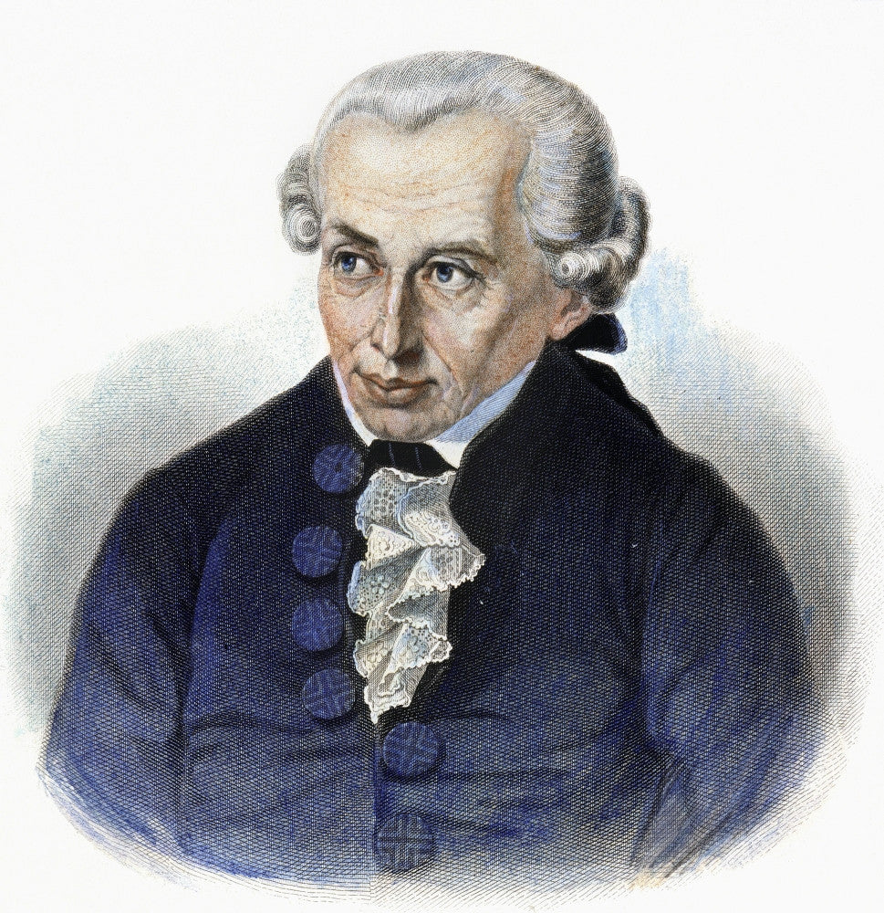 Immanuel Kant German Engraving Poster Print - 1791 by Granger Collection
