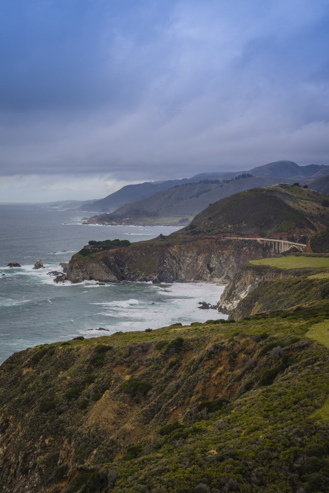 Bixby Bridge and Big Sur Coastline Fine Art Print by Sheila Haddad