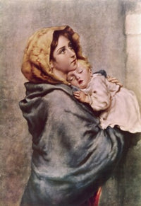 Madonna of the Poor Fine Art Print by Roberto Ferruzzi