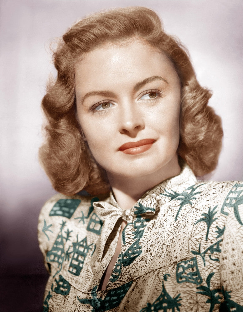 Donna Reed 1940s Photo Print - Vintage Hollywood Charm
