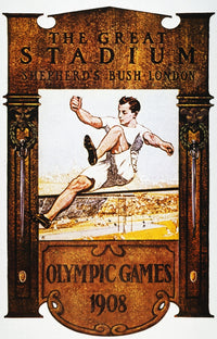 Olympic Games 1908 Official Poster Print by Granger Collection