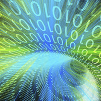 Binary Code Tunnel Fine Art Print by Bruce Rolff | Stocktrek Images