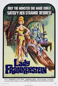 Lady Frankenstein Movie Poster Print - 27 x 40