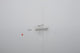 Sailboat Moored in the Fog Fine Art Print by David Chapman