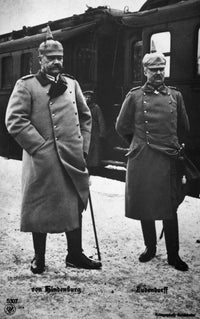 Hindenburg & Ludendorff World War I Poster Print by Granger Collection