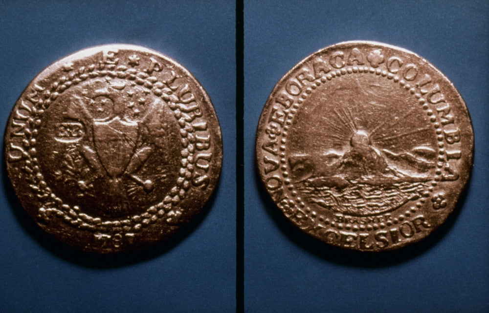 Currency: U.S. Coin, 1787 - Gold Doubloon Print by Granger Collection
