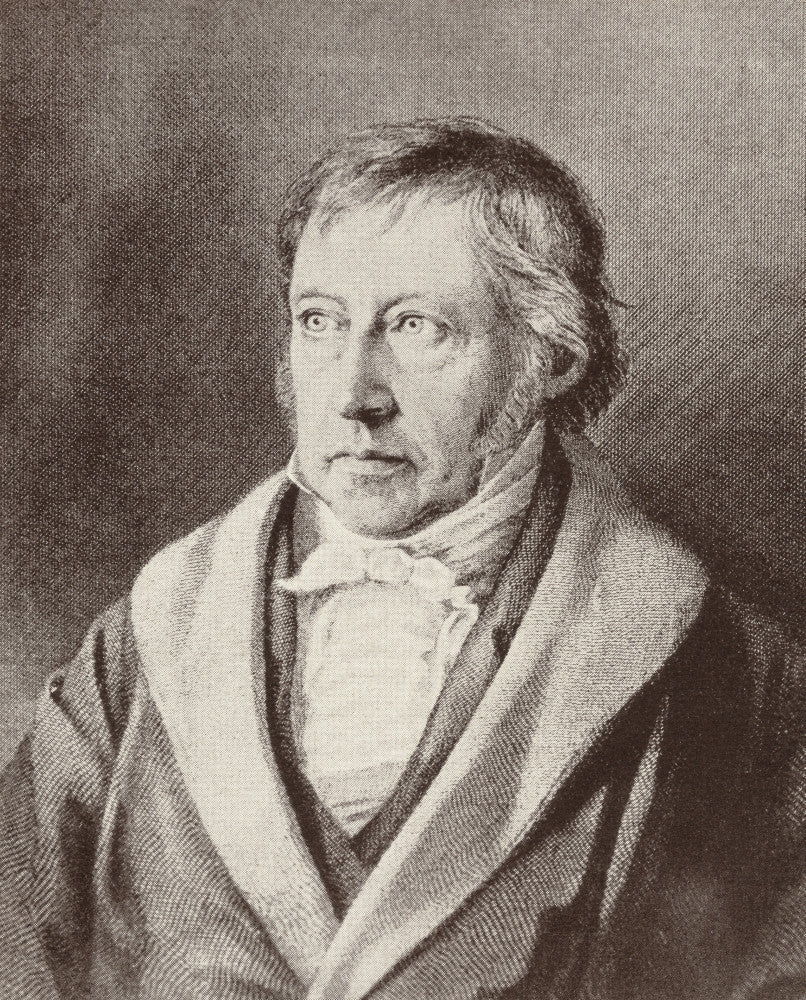 Georg Wilhelm Friedrich Hegel Fine Art Print - German Philosopher