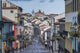 Rua da Se Street Poster Print by Walter Bibikow - Angra do Heroismo, Azores