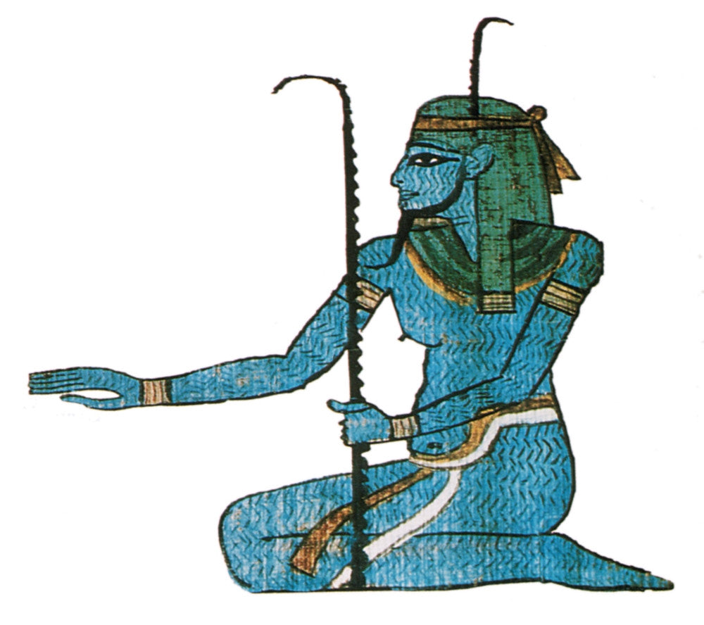 Hapi Egyptian Fertility God Fine Art Print by Science Source