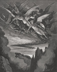 Gustave Dore Illustration for Paradise Lost by John Milton - Fine Art Print