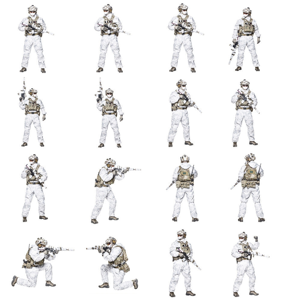 Navy Seals Special Forces Operators Fine Art Print by Oleg Zabielin