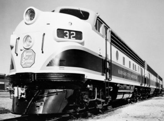 USA General Motors F7 Locomotive 4500 H.P. Diesel Poster Print