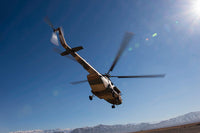 An Afghan Air Force Mil Mi-17 Helicopter Fine Art Print by Stocktrek Images