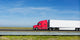 Semi Truck on Highway Fine Art Print - US Interstate 5, California