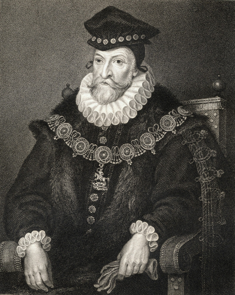 Edward Clinton, Earl of Lincoln - Fine Art Print from Lodge's British Portraits