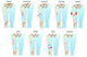 Types of Bone Fractures Educational Poster Print by Evan Oto