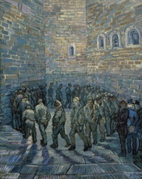 Prisoners Exercising Fine Art Print (after Dore) by Vincent van Gogh