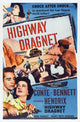 Highway Dragnet Movie Poster Art - 1954 Film Masterprint