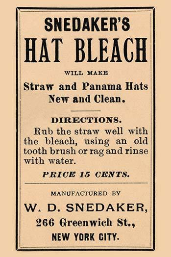 Vintage Cleaner Bottle Label Poster Print - Unknown Artist