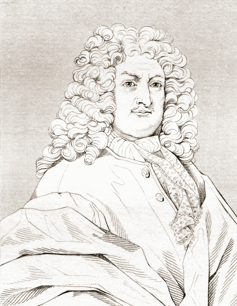 Gottfried Wilhelm Leibniz 1646 Fine Art Print