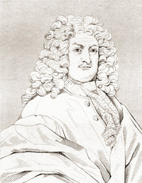 Gottfried Wilhelm Leibniz 1646 Fine Art Print