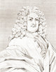 Gottfried Wilhelm Leibniz 1646 Fine Art Print