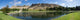 Scenic View of Te Mata Peak from Craggy Range Winery Fine Art Print