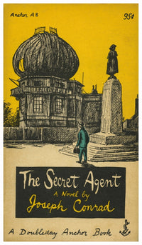 The Secret Agent Book Cover Art Print by E.G.