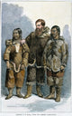 Nhall with Tookolito and Ebierbing Fine Art Print by Charles F. Hall