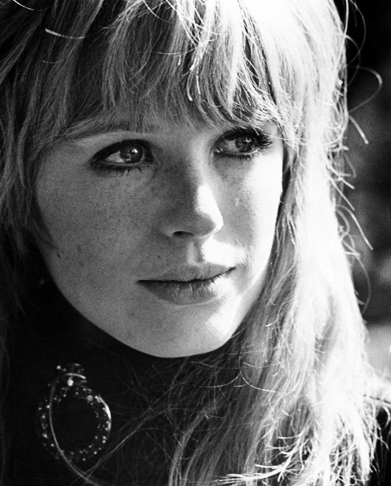 Girl On A Motorcycle Fine Art Print - Marianne Faithfull 1968