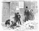 Boys in the Snow Fine Art Print - England: Winter, 1855