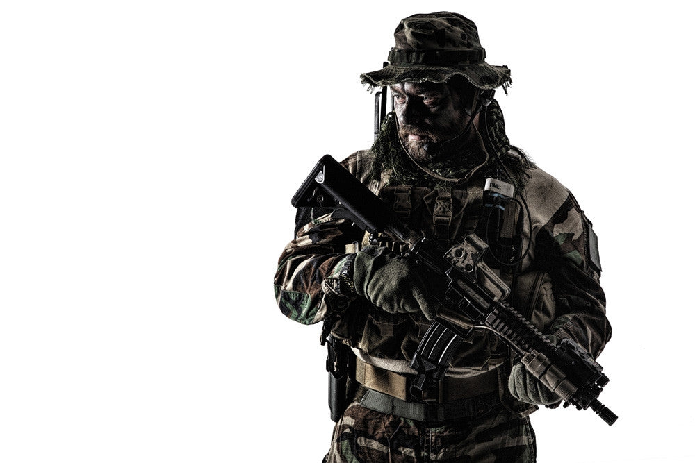 U.S. Special Forces Soldier Fine Art Print by Oleg Zabielin
