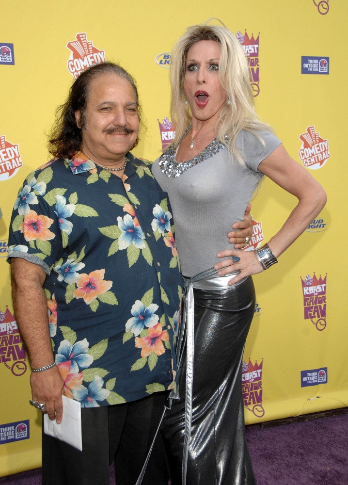 Ron Jeremy and Alexis Arquette at the Comedy Central Roast Photo Print