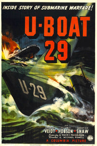 U-Boat 29 British Movie Poster Print (1939) | Posterazzi