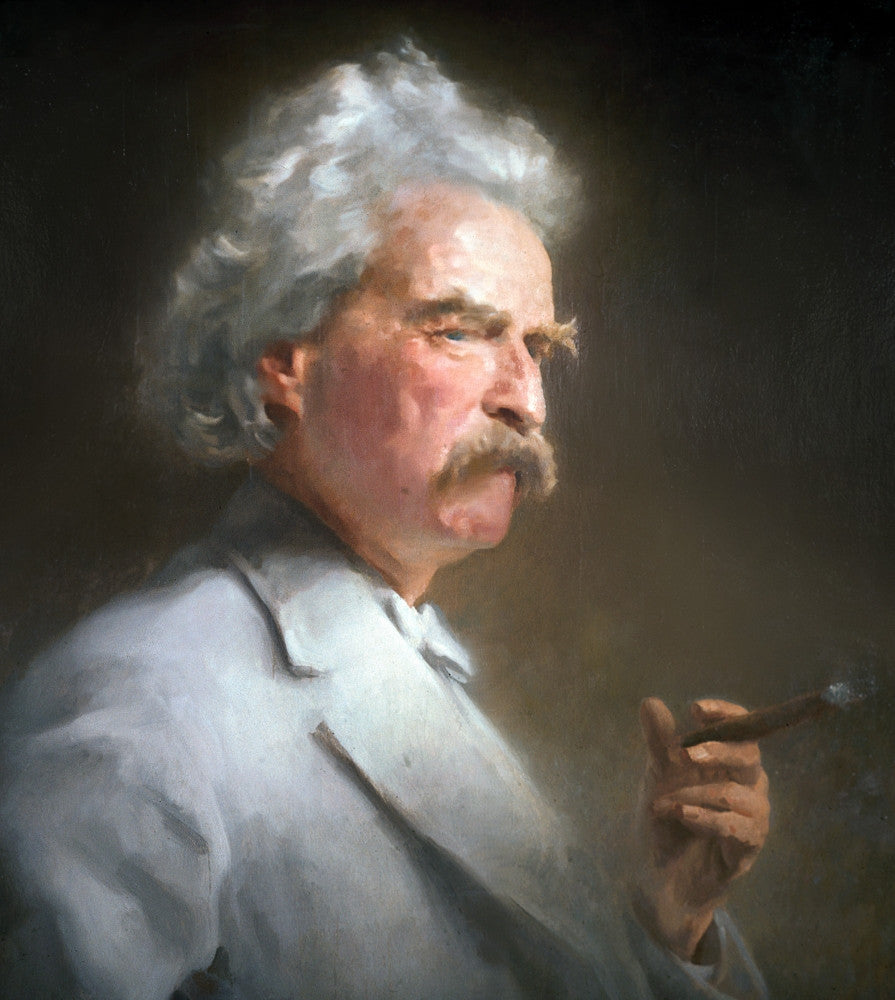 Mark Twain Fine Art Print - Oil on Canvas by Gordon Stevenson